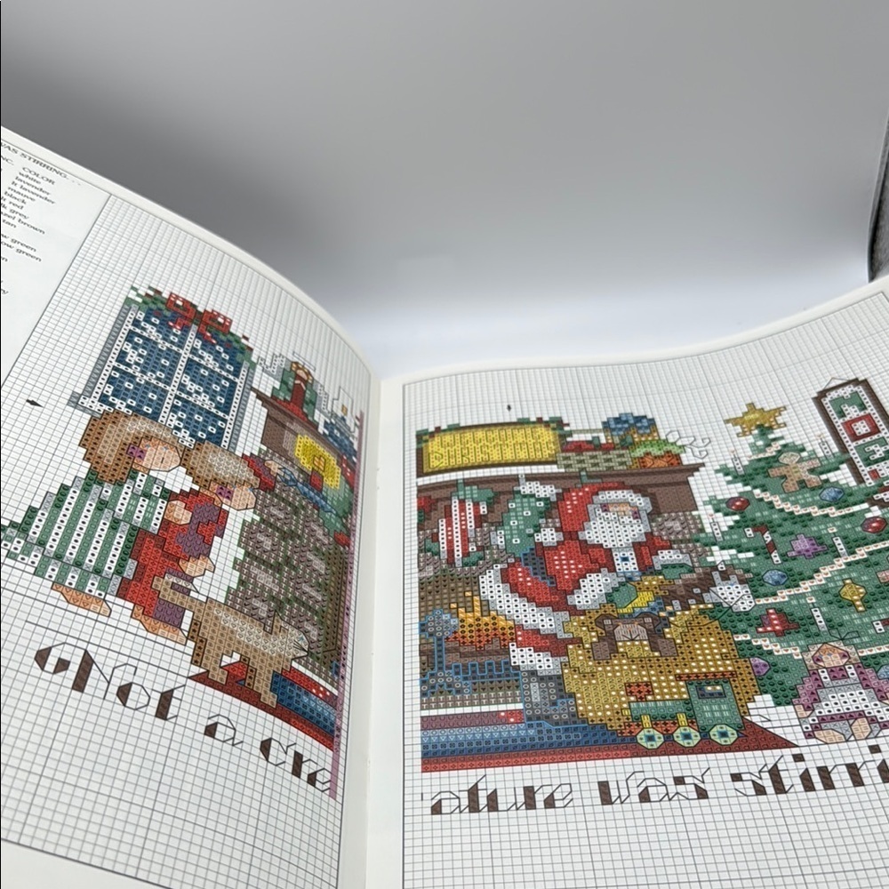 Leisure Arts Christmas is Love Counted Cross Stitch Leaflet #2831 - Picture 4 of 6